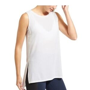Athleta Black Sleeveless Tunic Top